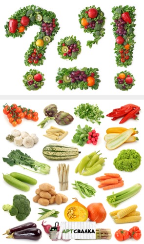 Овощи и фрукты. Знаки препинания из фруктов и овощей.  | Vegetables and fruits. Punctuation from fruits and vegetables.